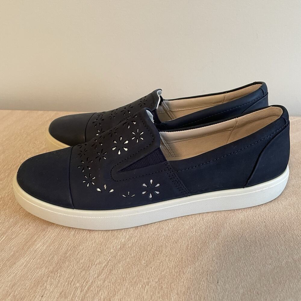 Hotter Pure Leather Slip On Sneakers